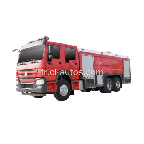 Howo 6x416Ton Water Fire Truck